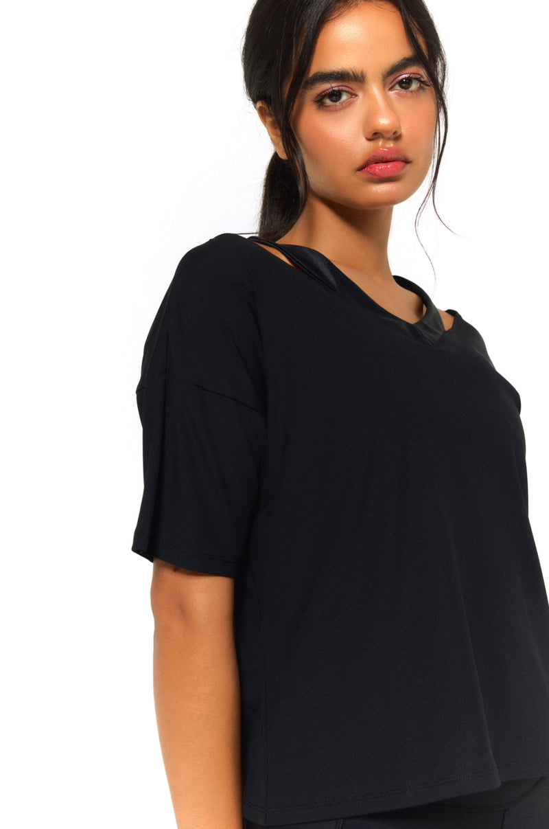 Aerial Rib Boxy Tee