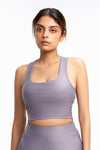 Haze Gloss Square Neck Bra-Tank