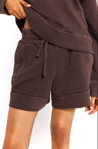 Mocha Washed Shorts