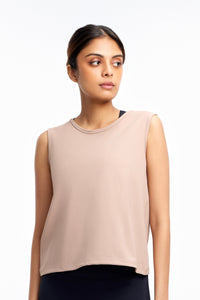 Stone Twist-Back Top