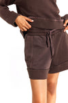 Mocha Washed Shorts