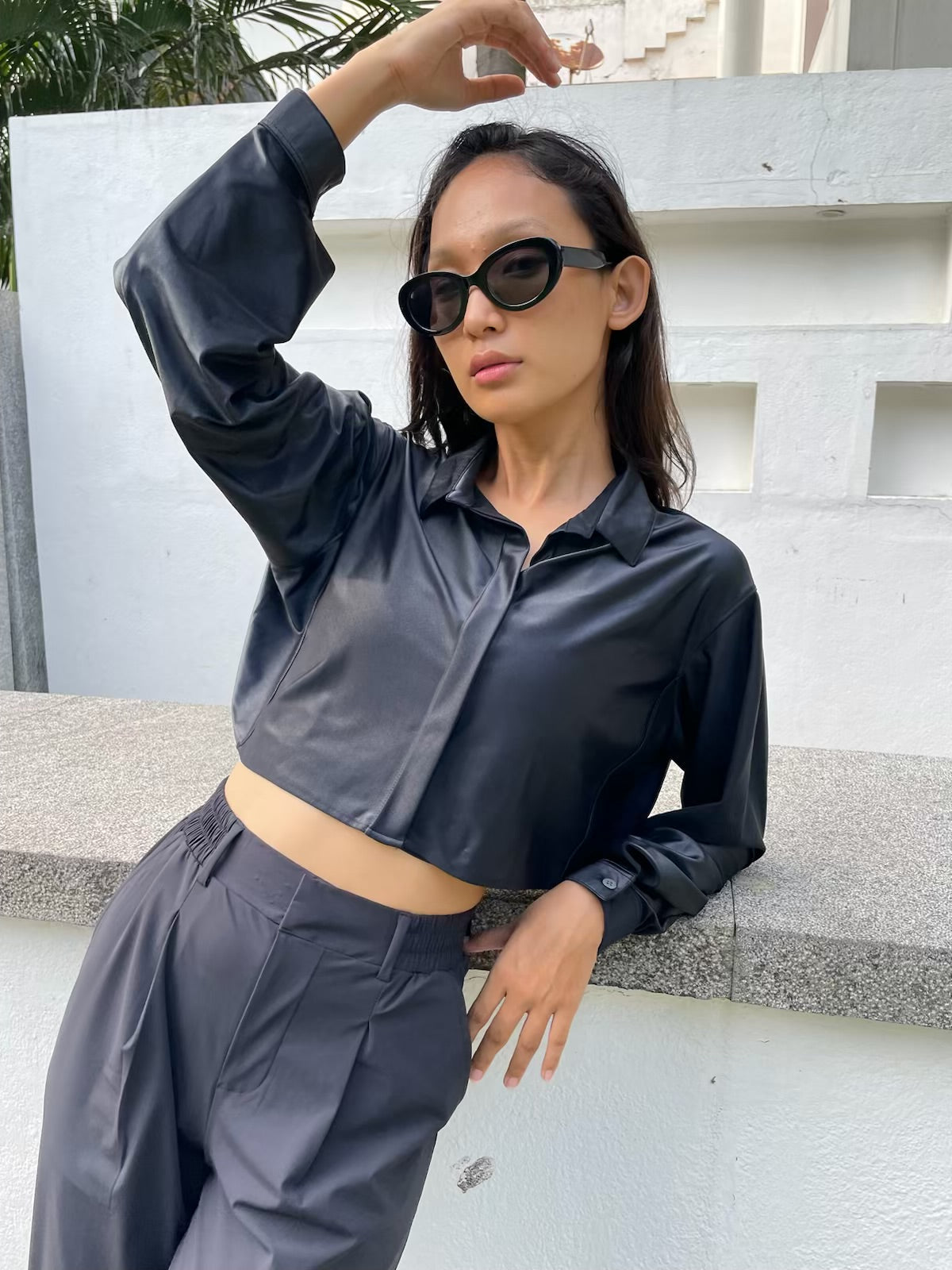 Eclipse Cropped Overshirt