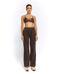 Mocha Wide Leg Sweats