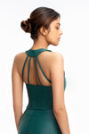 Emerald Stardust Bra-Tank