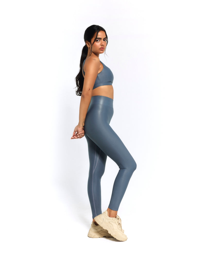 Mist Seamless Alloy Leggings