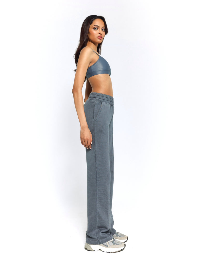 Steel Wide Leg Sweats