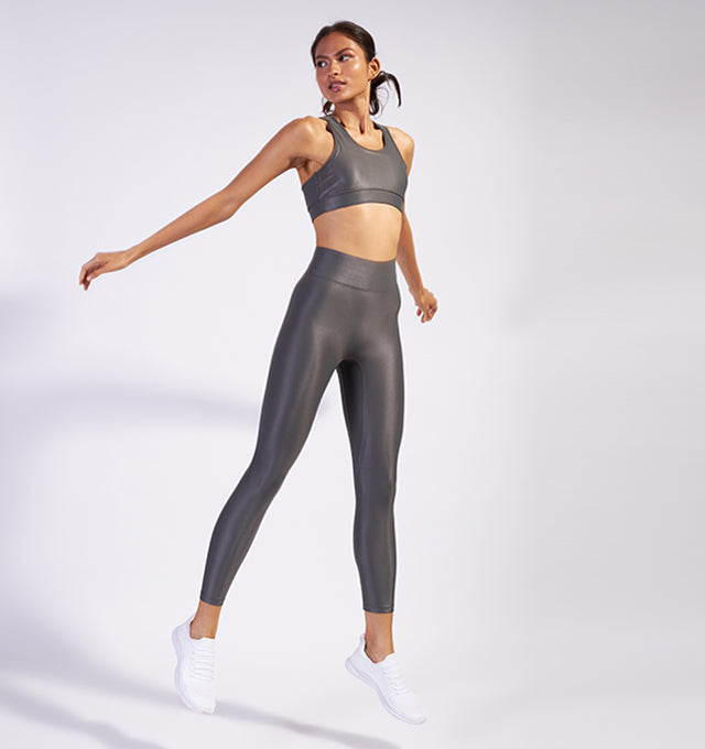 Buy Active Charcoal Seamless Leggings M, Trousers